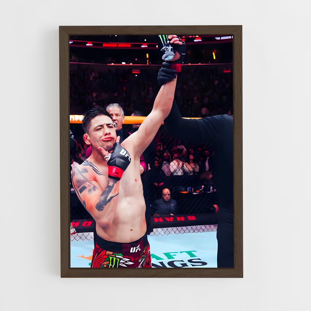 Poster Brandon moreno bouteille – affiche MMA (vue 5)